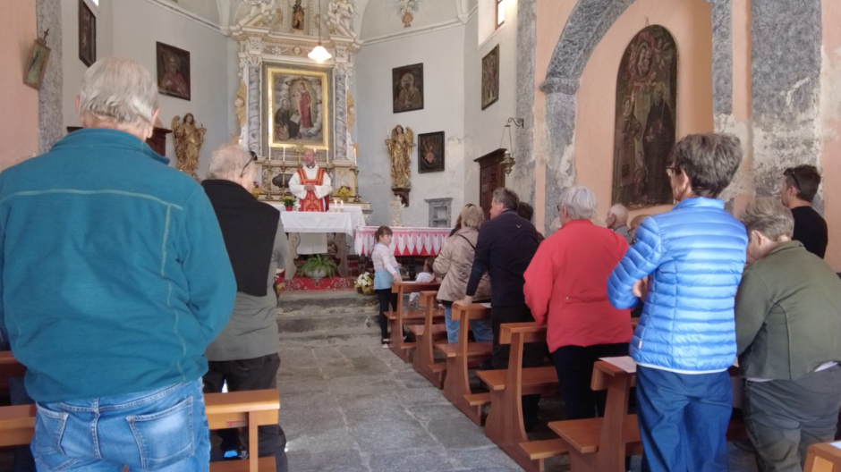 Crodo: la festa di San Marco nella frazione di Vegno 